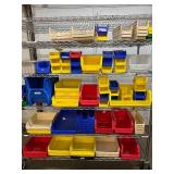 Lot of Mixed Sizes Storage Supply Item Organizer Tray Boxes Bins - For Medical Cart Drawers Or Miscellaneous Tools - Cart Not Included!