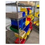 Lot of Mixed Sizes Storage Supply Item Organizer Tray Boxes Bins - For Medical Cart Drawers Or Miscellaneous Tools - Cart Not Included!