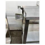 Lakeside Stainless Steel 3-Tier Utility Service Cart - Ergonomic Handles for Effortless Maneuverability, Suitable for Many Service-Related Use, Easy to Keep Surfaces Clean - Great Condition!