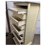 MSRP $3800 High Quality Herman Miller Milcare Multi-Drawer Modular Storage Workstation Mobile Cart – Durable Build with Modular Components & Easy Clean Surfaces – Great for Office, Lab, or Hea