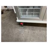 WOW MSRP $8500 Medical Grade Heavy Duty Metal Glass Double Door Storage Cabinet with Multi Slideout Organizer Baskets! (Keypad Lock Works - No Code Contact Maker For Reset) - Great Condition! Who woul