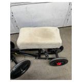 BlessReach All Terrain Steerable Knee Scooter with Carry Bag - Medical Mobility Device for Lower Leg, Foot, and Ankle Injuries - Alternative To Crutches! Great Condition!