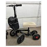 BlessReach All Terrain Steerable Knee Scooter with Carry Bag - Medical Mobility Device for Lower Leg, Foot, and Ankle Injuries - Alternative To Crutches! Great Condition!