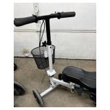 Mobility Aid Knee Scooter - Alternative to Crutches, Used for Individuals with Lower Leg Injuries, Padded Platform for Resting Injured Area - Great Condition!