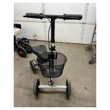 Mobility Aid Knee Scooter - Alternative to Crutches, Used for Individuals with Lower Leg Injuries, Padded Platform for Resting Injured Area - Great Condition!