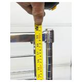 Metro High Quality Heavy Duty 60"x34.5"x24" 3-Tier Stainless Steel Chrome Finish NSF Wire Storage Cart Truck - Durable & Adjustable Shelves, Good for Various Settings - Great Condition!