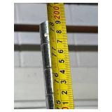 MSRP $2000 High Quality Heavy Duty InterMetro Super Erecta Shelving System  78"x72"x24" 5-Tier Stainless Steel Chrome Finish NSF Wire Storage Cart Truck *Up to 800 lbs per shelf - Great Condition!