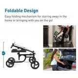 BodyMed Knee Walker Scooter - Steerable Mobility Aid, Designed for Recovering Lower Leg & Foot Injuries - Great Condition! No Basket!