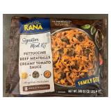 L - Rana Signature Meal Kit Fettuccine Beef Meatballs with Creamy Tomato Sauce Family Size 38oz