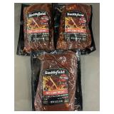 I - Smithfield St. Louis Style Pork Spareribs - 1/2 Slab - Sweet & Smoky BBQ Sauce - 3-Pack