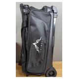 Double Roller 2 Bowling Ball Bag with Separate Shoe Compartment $69.99 Retail - Brand New