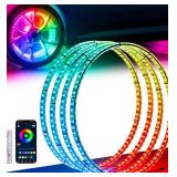 Double Row 4 Wheel Lights 15.5" $129.99 Retail - Brand New