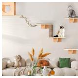 Cat Wall Shelving with Perches $99.99 Retail - Brand New