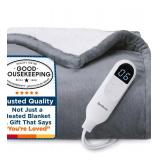 Heated Throw Blanket 50" x 60" with 6 Settings $39.99 Retail - Brand New