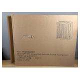 Arched 4 Panel Dog Gate 36" High Espresso Colored $103.99 Retail - Brand New