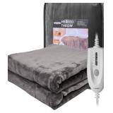 Heated Throw Blanket 50" x 60" with 4 Heat Settings $39.99 Retail - Brand New
