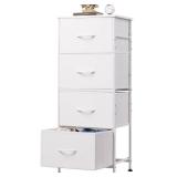 4 Drawer Tower Dresser White $42.99 Retail - Brand New