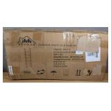 6 Tier Ladder Shelf Rustic Brown $69.99 Retail - Brand New