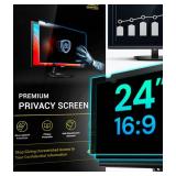 Computer Privacy Screen 24" 16:9 $44.99 Retail - Brand New