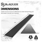Black Ice Snowmobile Ski Guides 2 Pack 5ft $49.99 Retail - Brand New