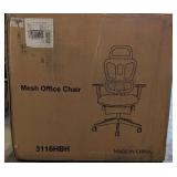Mesh Office Chair Big and Tall with Foot Rest $179.99 Retail - Brand New