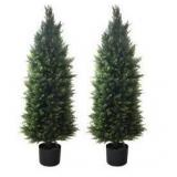 Artificial Trees 2 Pack 4ft Tall $129.99 Retail - Brand New