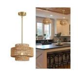 Boho Pendant Lights 9.84" 2pk $55.99 Retail - Brand New