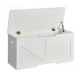 Storage Bench Rustic Brown 39" $89.99 Retail - Brand New