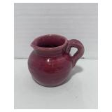 Hull Santa Fe Handmade 2" Burgandy Creamer