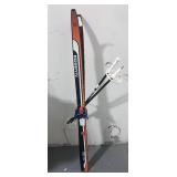 Edsbyn Wood Cross Country Skis 4.7 Ft Poles are 32 Inches