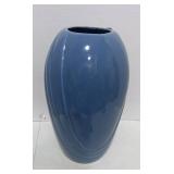 15" Blue Vase Unmarked