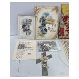 12 Antique Greeting Cards German Christmas and More