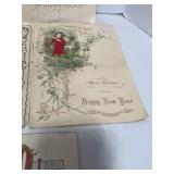 12 Antique Greeting Cards German Christmas and More
