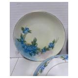 3 Vintage Hand Painted Nipon Plates