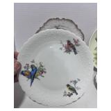 4 Antique Plates. Germany  Limoges France