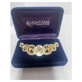 Montana Silversmiths Horse Hat Band or Necklace Pendant In Box