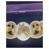 Montana Silversmiths Horse Hat Band or Necklace Pendant In Box