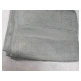2 New Grey Bath Towels...