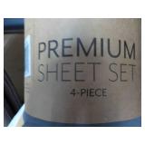 Twin 4 pc XL size Sheet Set; New fr...