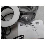 Clip on LED Ring Light...
