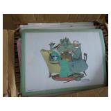 Pallet of Norman Rockwell Placemats...