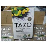 6 Boxes Tazo 16 bags each Black Tea...