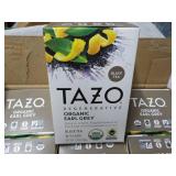 6 Boxes Tazo 16 bags each Black Tea...