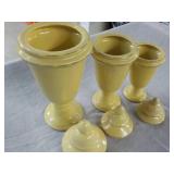 6 pc Ceramic Décor Tallest 17"...