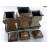 7 pc Metal Décor...