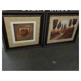 2 Framed Prints 25 x 23"  ready to ...