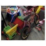 Huge Amount of Toys and Bikes- take...