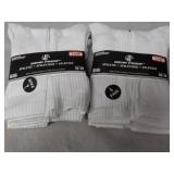 12 pair Wear Proof White Athletic S...