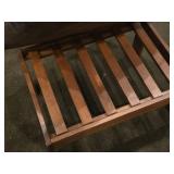 Wooden Foot Stool with Cushion