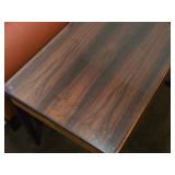 Glass Top / Wooden Side Table